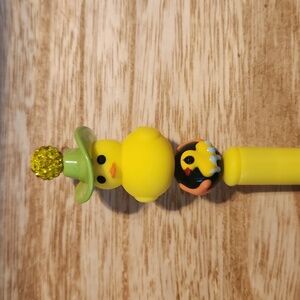 Duck beaded pen